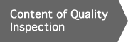 Content of Quality Inspection